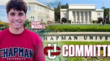 ZACHARY WADDELL GIVES VERBAL COMMITMENT TO CHAPMAN UNIVERSITY CLASS OF 2025